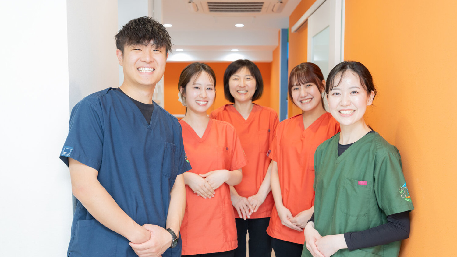 5人の歯科医師が在籍