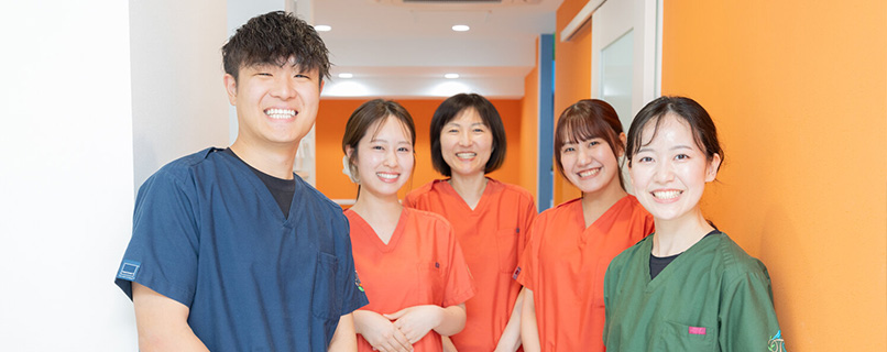 5人の歯科医師が在籍